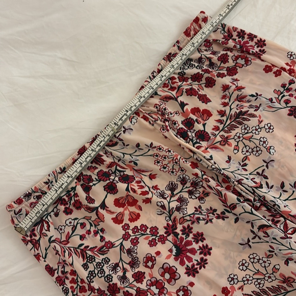 JOSIE NATORI 2-Piece Sleepwear Set cami & capri floral pajama set pink red Sz XL - Picture 13 of 17